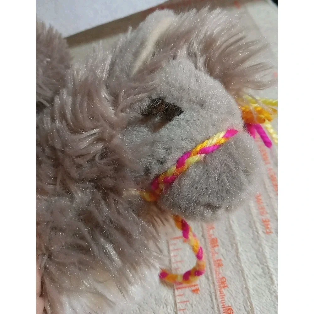 Douglas Toys Zephyr the Plush Llama-SuperSoft-Beautiful Realistic Eyelashes/Coat